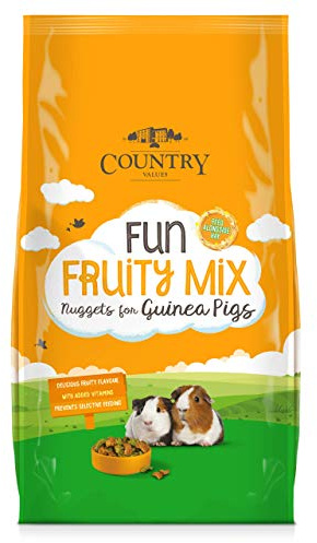 Country Value Nuggets de Fibra afrutada para cobayas, 1,5 kg