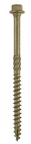 TIMco 87IN - Índice Tornillo Hexagonal Timber - Verde