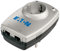 Eaton Protection Box 1 TEL@ DIN - Steckdosenadapter mit Überspannungsschutz (Schuko Stecker, Telefon Schutz) - silber
