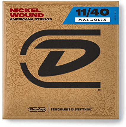 Dunlop DMN1140 Nickel Medium Mandolin Strings (Pack of 8)