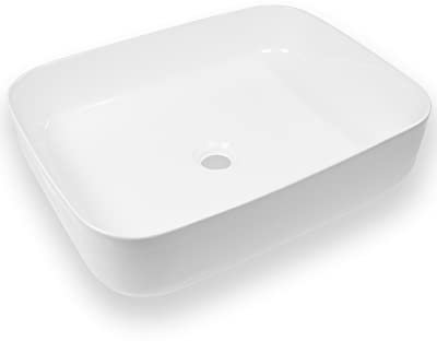 Design Lavabo Lavandino Bagno 490 * 470 * 150 mm in Bianco, con effetto loto di Art of Baan 5049