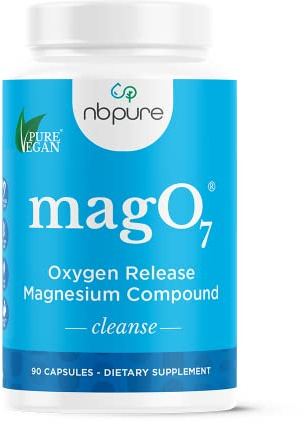 nbpure Mag O7 Oxygen Digestive System Cleanser Capsules, 90 Count