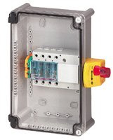Coffret de proximité 100A IK07 3P avec interrupteur-sectionneur Vistop et bornier de terre Viking 3