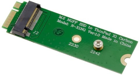 KALEA-INFORMATIQUE Adattatore M.2 per sostituire un SSD Ultrabook Lenovo X1 Carbon compatibile con un SSD M2 SATA
