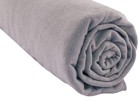 Drap Housse 140x190 / 140x200 cm 100% Coton Bio Lit Deux Places | Noisette | Doux & Agreable| Extensible Respirant | Sommeil sain | Marque Easy Dort | Certifié Oeko-Tex | Fabriqué en Europe