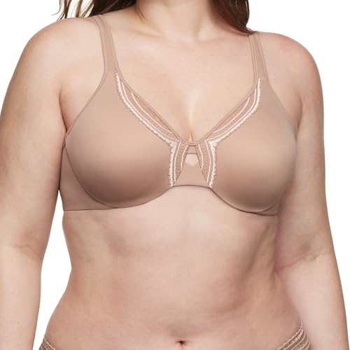 Olga Women's Butterfly Effect Full-Figure Minimizer Bra Og35912, Toasted Almond, 36C