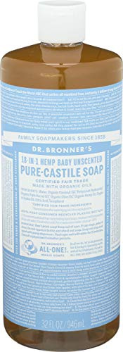 Baby Unscented Liquid Castile Soap