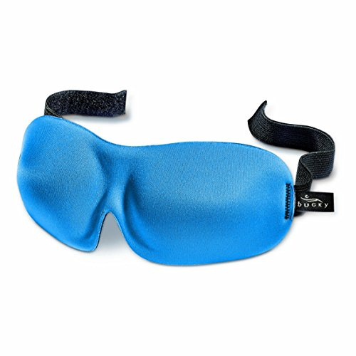 Bucky 40 Blinks No Pressure Eye Mask for Travel & Sleep, French Blue, 1 Count (Pack of 1), 40 Blinks No Pressure Eye Mask for Travel & Sleep