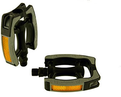 1 Paar Wellgo C097 Trekking MTB Pedale Fahrradpedale rutschfest Reflektor