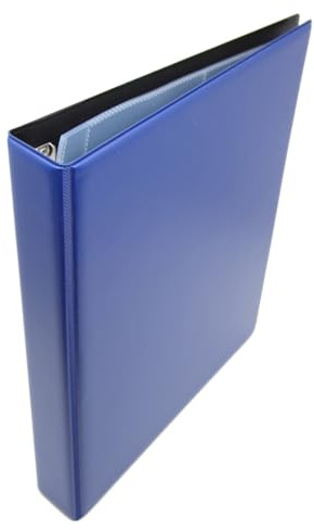 Blue Salisbuy 4-up Postcard Album with 10 four card leaves.