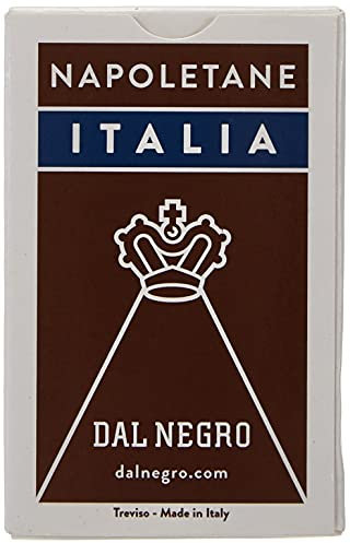 Dal - Napoletane Italia-braunes Federmäppchen regionale Spielkarten, Mehrfarbig, 3 bis 99 Jahre, 010069