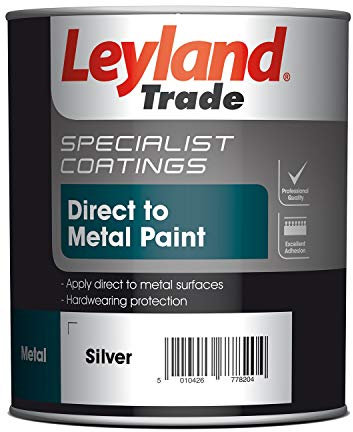 Leyland Speciality Direct To Metal Paint Silver 750 ml