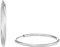 Amor Creolen 925 Sterling Silber Damen Ohrschmuck, 3 cm, Silber, Kommt in Schmuck Geschenk Box, 9061440