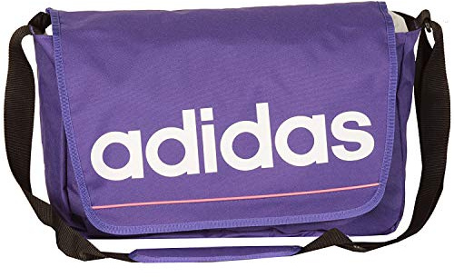 adidas Essential Linear Bags in Violett, Einheitsgröße, violett, Approx. capacity 22 litres.