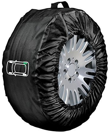 LAMPA Tyre-Wrap Deluxe 15941 Reifenschutzhülle aus Cordura, 4 Stück im Set