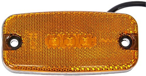 HELLA VALUEFIT 2PS 357 008-011 Seitenmarkierungsleuchte - Begrenzungsleuchte - Anhänger - Wohnwagen - LED - 24/12V - Schraubanschluss/Anbau - Kabel: 500mm - Stecker: offene Kabelenden