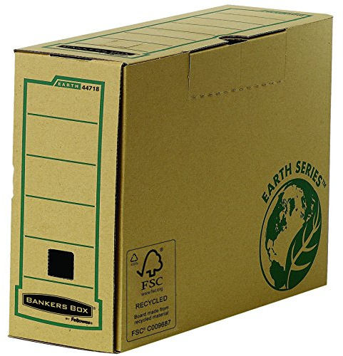 Bankers Box Earth Series 4471801- Caja para archivo, 100 mm, pack con 20 unidades