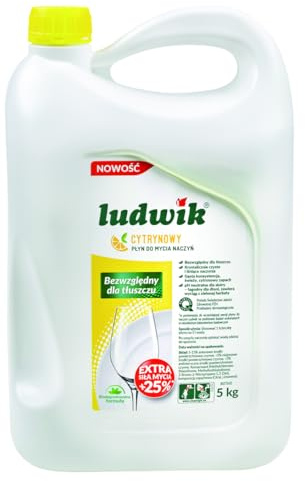 Ludwik 5900861430167 diskmedel, citron, 5 kg