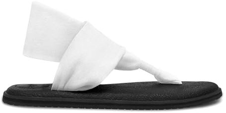 Sanuk Damen Yoga Sling#2 Zehentrenner, Weiß (White), 38 EU