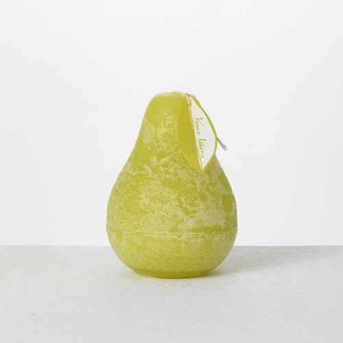 Vance Kitira Timber Pear Shaped Candle (Green Grape)