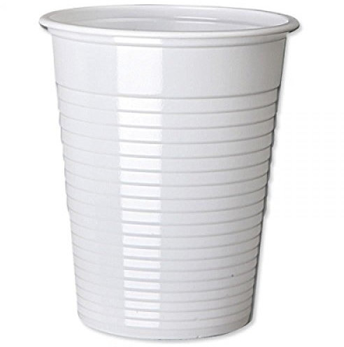 1000 Disposable Plastic Cups White Drink Party Office School Home Catering Buffet Vending Style Water Coolers Outdoor Indoor Birthday Communion