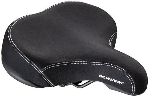 Schwinn Erwachsene, Unisex Bike Saddle Fahrradsattel, Pendler/Schaumstoff breit, Comfort Seat