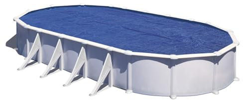 Gre CIPROV911 - Copertura invernale per piscine ovali 915x470 cm, 120 g/m2. Copertura per piscine per proteggere l'acqua della piscina.