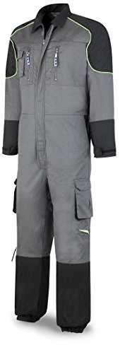 Marca 588-BGN5254 - Buzo Tergal Gris/Negro Sport 5254