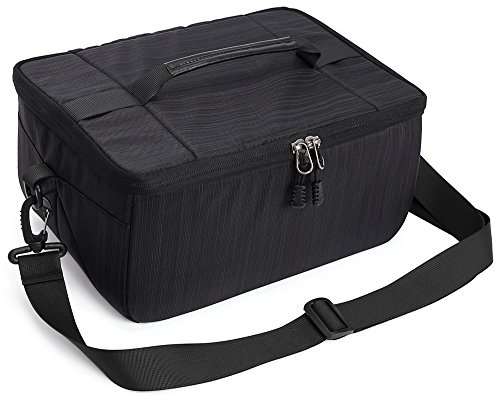 Koolertron 13 Inch DSLR Camera Bag Waterproof Shockproof | Waterproof, shockproof outdoor case, customisable dividers, holds DSLR lenses, Nylon Oxford EPE, strap/handle, commute