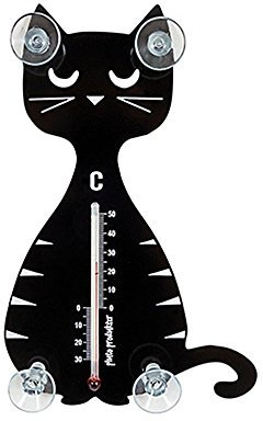 Pluto Thermometer Katze sitzend