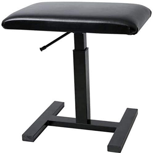 GEWA Pianobank Deluxe Auto Lift, schwarz, Kunstlederbezug, stabiles Metallgestell