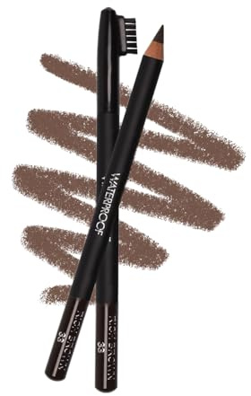 Sorme' Treatment Cosmetics Natural Definitive Waterproof Eyebrow Pencil, Rich Brown, 0.04 Ounce (Pack of 1)