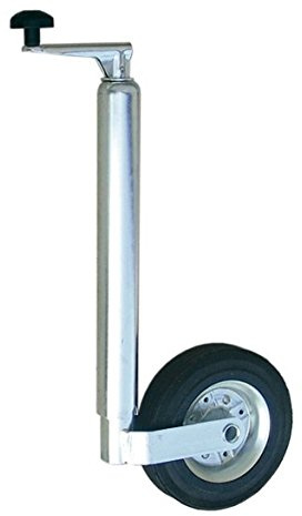 RUOTA SERVOTIMONE TELESCOPICA D 48 RUOTINO 200x50 ACCESSORI BARCA CARRELLO NAUTICA