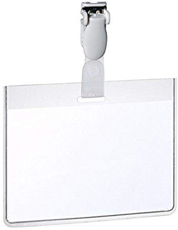 Durable Sicherheits-Ausweisschild, 25 Stück, 60 x 90 mm, Querformat