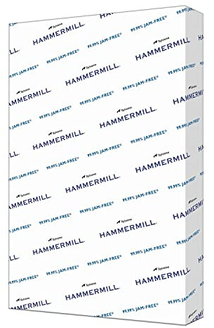 Hammermill Printer Paper, 20 Lb Copy Paper, 11 x 17-1 Ream (500 Sheets) - 92 Bright, Made in the USA, 105023R