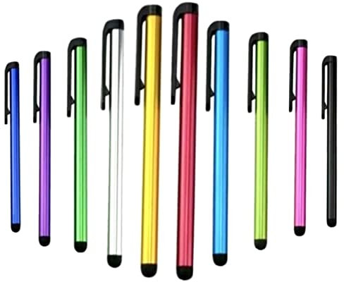 Pack of 10 Stylus Pens for Phones, Tablet, iPhone, Samsung, Xiaomi, OnePlus, Pixel, Oppo, Huawei, Vivo, Realme, Nothing etc.
