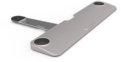Maclocks Blade Cable Lock Staffa Universale con Lama Blocca Cavo di Sicurezza, Argento
