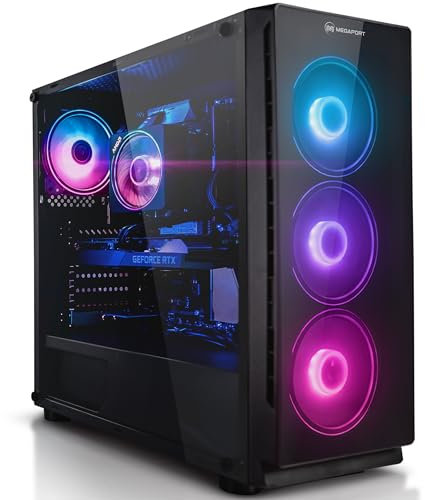 Megaport Gaming PC AMD Ryzen 5 5600 • Windows 11 • AMD Radeon RX 6400 4GB • 16GB DDR4 • 500GB M.2 SSD • Luftkühlung • WLAN • Gamer PC Computer Gaming Rechner
