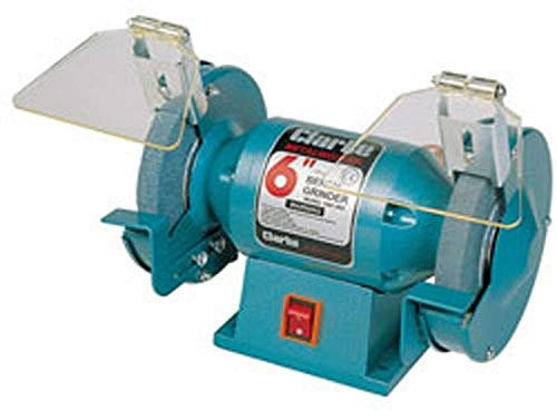 CLARKE METALWORK BENCH GRINDER COARSE/FINE 6 inch