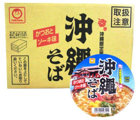 Maruchan Cup Noodles Okinawa Soba 88g×12 Ramen Japan