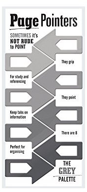IF Page Pointers Page Markers- Grey, 32001