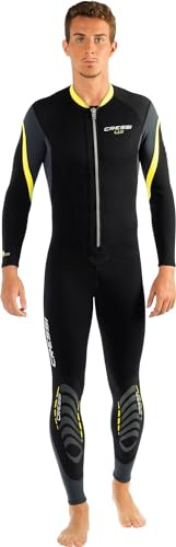 Cressi Lui Monopiece Wetsuit 2,5 mm – Traje de Neopreno de una Pieza de 2,5 mm para Hombre para Todos los Deportes acuáticos,