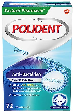 Polident Detergente antibatterico per protesi parziali o complete