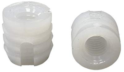 einlei mmuffen tamaño a elegir) einschlag tuercas poliamida plástico color blanco