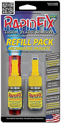 RapidFix UV Liquid Plastic Adhesive Refill 10 mL - Twin Pack, 6121830ES