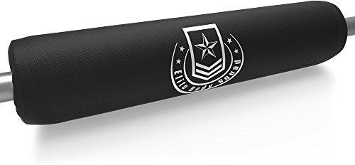 Elite Body Squad - Barbell Pad, barra per sollevamento pesi, supporto nuca imbottito con chiusura in velcro Speed Fit★ prozione per collo, schiena e spalle mentre si fanno gli Squats o altri esercizi ginnici