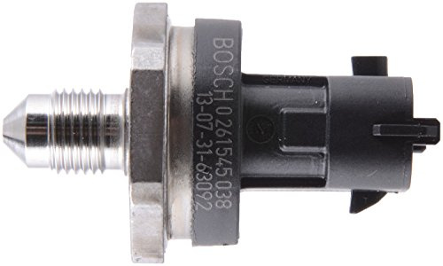 Bosch 0261545038 Original Equipment Fuel Pressure Sensor - Compatible With Select Ford Edge, Escape, Explorer, Fusion, Fiesta, Focus, Taurus, Transit Connect; Lincoln MKZ