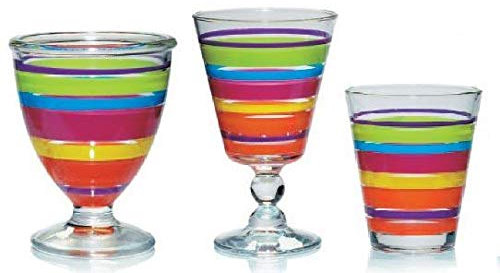 Coupes à Glace conf.2pezzi Noemi m36490 Bleu Cerve