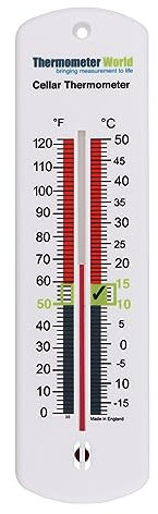 Termometro da cantina per vino e birra – ideale per il monitorare la temperatura di birra o vino