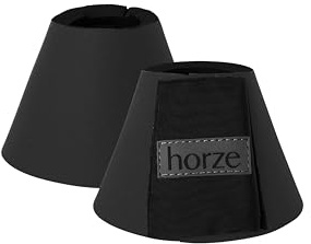 HORZE Pro Overreach Bell Boots for Horses, Neoprene Pair Horse Bell Boots